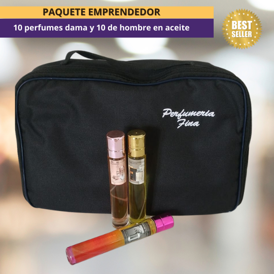 Estuche de 20 perfumes base aceite