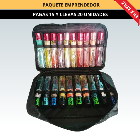 Estuche de perfumes base aceite