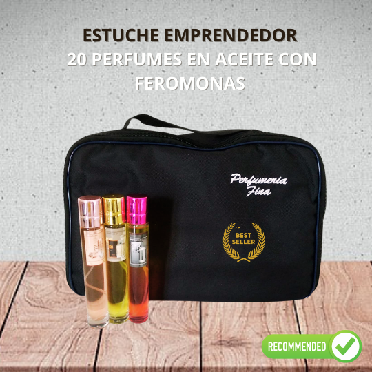 Estuche de 20 perfumes base aceite