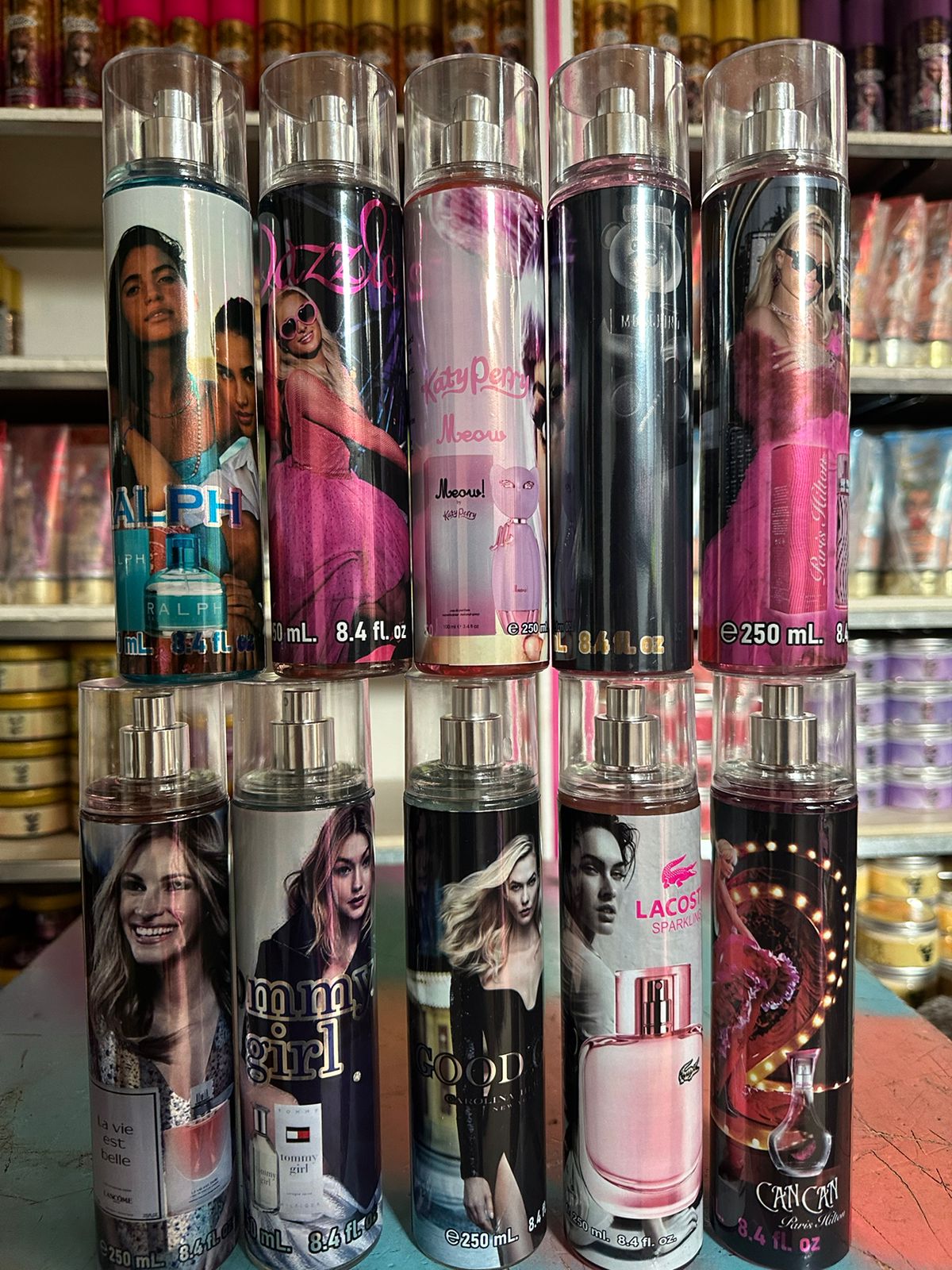 Oferta de lociones acrilicos de 250ml