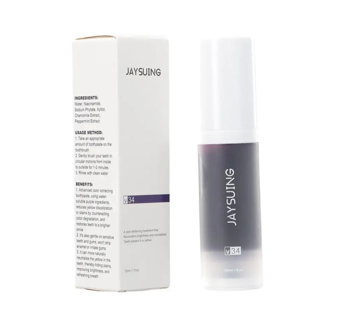 Crema Dental Morada V34