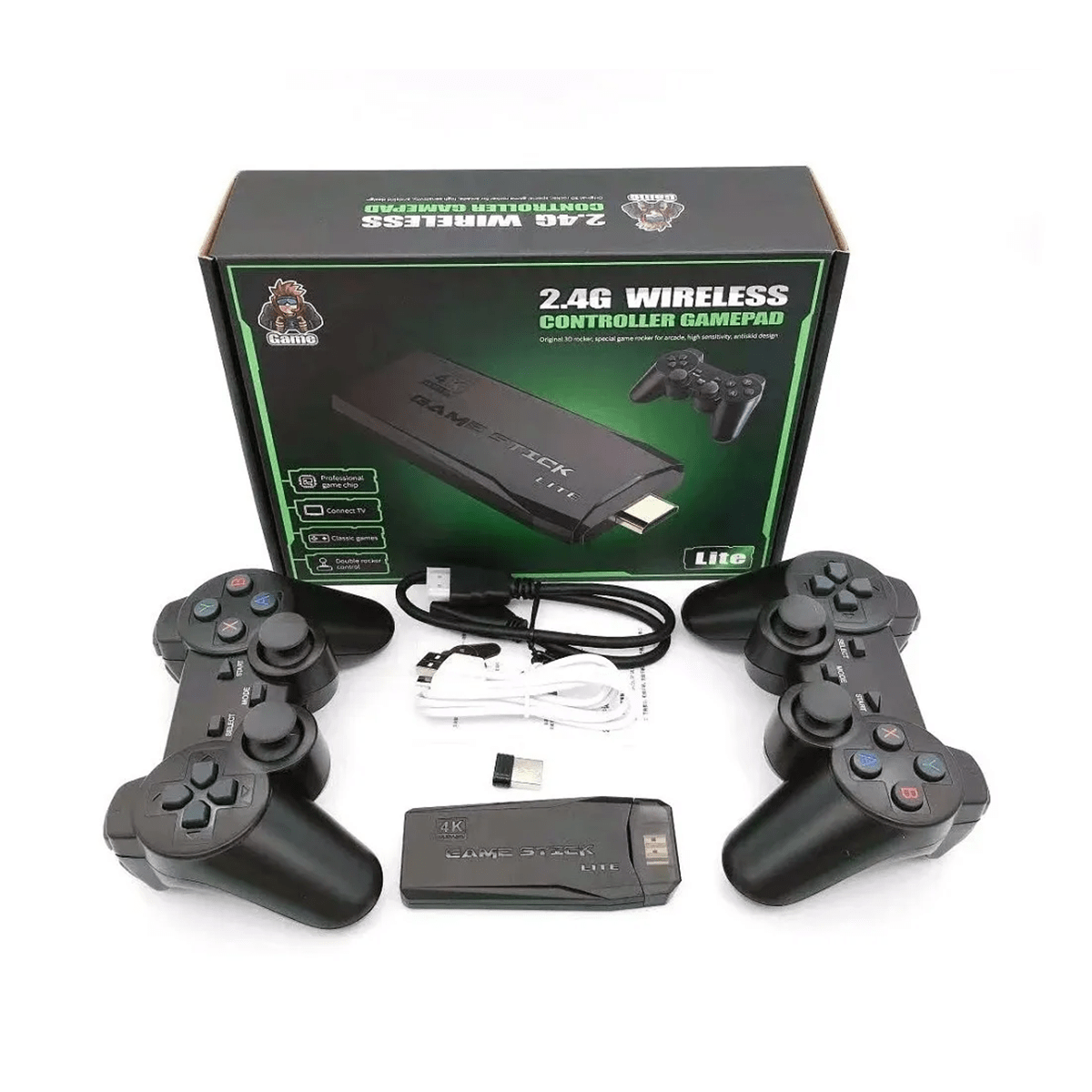 Consola Game Stick M8 64gb + 2 Controles